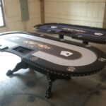 Poker tables.